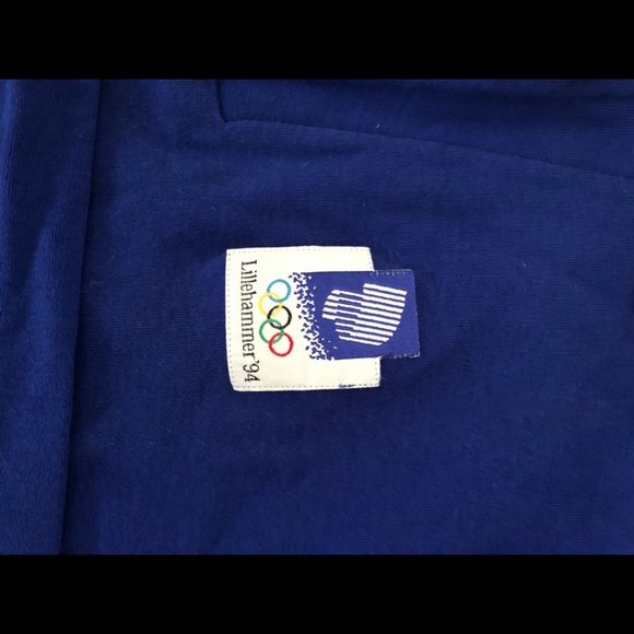 Vintage 1994 Olympic 1/4 zip top - Picture 3 of 6